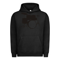 Pigment Black drums drummer Urban Hoodie - artisFamous