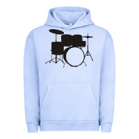 Pigment Grape Ice drums drummer Urban Hoodie - artisFamous