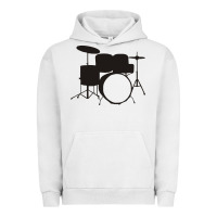 Drums Drummer Urban Hoodie | Teevron