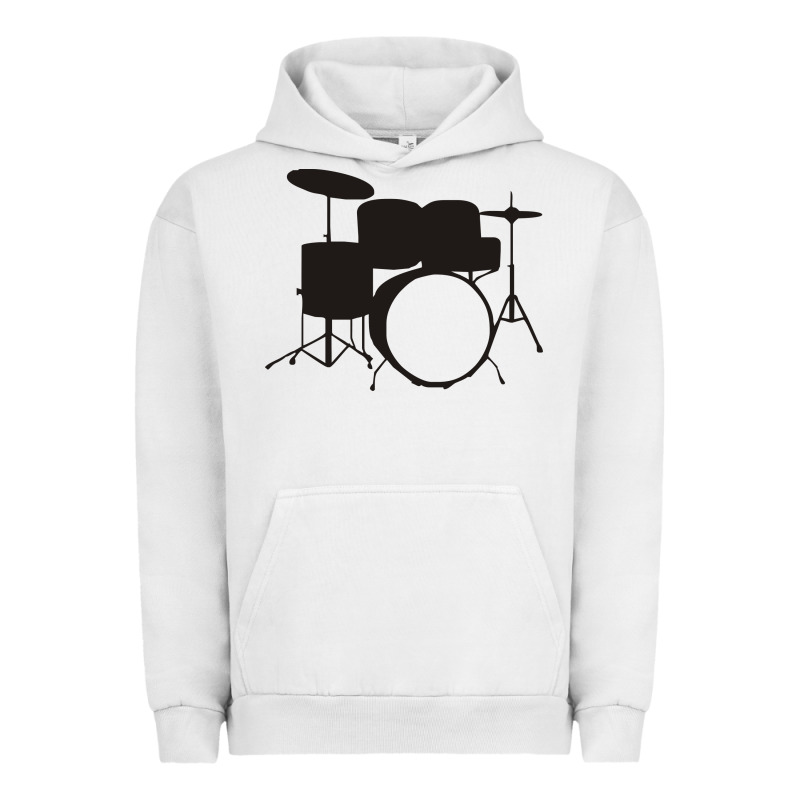 Drums Drummer Urban Hoodie by artisFamous | Teevron