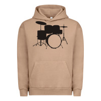 Pigment Burro drums drummer Urban Hoodie - artisFamous