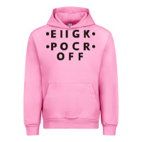 Fuchsia Pink e iigk pocr off Urban Hoodie - artisFamous