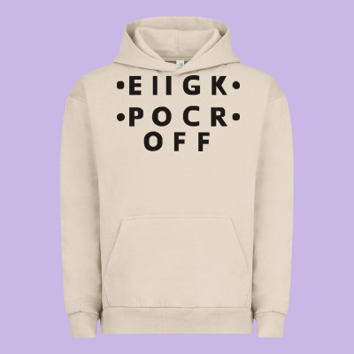 E Iigk Pocr Off Urban Hoodie Designed By Artisfamous