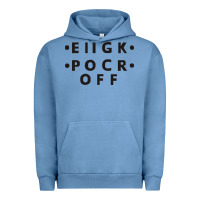 Pigment Pebble Blue e iigk pocr off Urban Hoodie - artisFamous