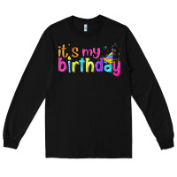 Black it's my birthday Long Sleeve Tee - BundleAndBundleShop