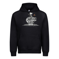 Black scruffy smugglers and pirates Urban Hoodie - artisFamous