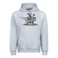 Heather Grey scruffy smugglers and pirates Urban Hoodie - artisFamous