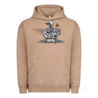 Pigment Burro scruffy smugglers and pirates Urban Hoodie - artisFamous
