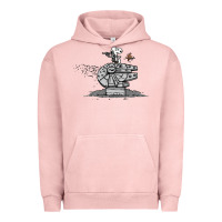 Pigment Salmon scruffy smugglers and pirates Urban Hoodie - artisFamous
