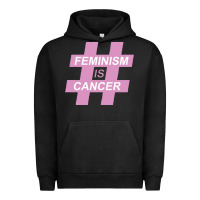 Pigment Black feminism is cancer Urban Hoodie - artisFamous