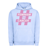 Pigment Grape Ice feminism is cancer Urban Hoodie - artisFamous