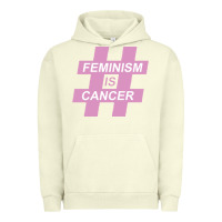 Pigment Pistachio feminism is cancer Urban Hoodie - artisFamous