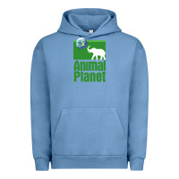 Pigment Pebble Blue ANIMAL PLANET Urban Hoodie - artisFamous