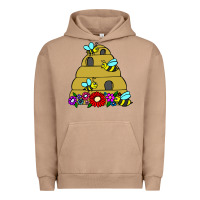Pigment Burro bee hive Urban Hoodie - artisFamous