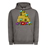 Pigment Tornado bee hive Urban Hoodie - artisFamous
