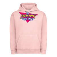 Pigment Salmon be excellent to each other Urban Hoodie - artisFamous