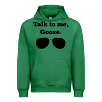 Emerald talk to me goose sunglasses funny Urban Hoodie - artisFamous