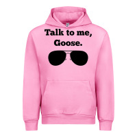 Fuchsia Pink talk to me goose sunglasses funny Urban Hoodie - artisFamous