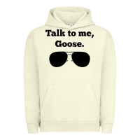 Pigment Pistachio talk to me goose sunglasses funny Urban Hoodie - artisFamous