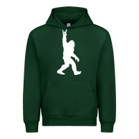 Forest Green the mountain sasquatch Urban Hoodie - artisFamous