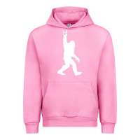 Fuchsia Pink the mountain sasquatch Urban Hoodie - artisFamous