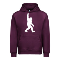 Mauve Wine the mountain sasquatch Urban Hoodie - artisFamous