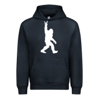 Navy the mountain sasquatch Urban Hoodie - artisFamous
