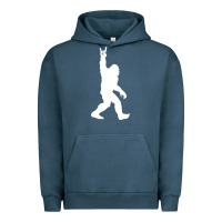 Pigment Midnight Navy the mountain sasquatch Urban Hoodie - artisFamous