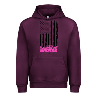 Mauve Wine beautiful badass american Urban Hoodie - artisFamous