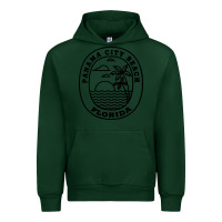Forest Green panama city beach florida Urban Hoodie - artisFamous