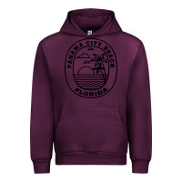 Mauve Wine panama city beach florida Urban Hoodie - artisFamous