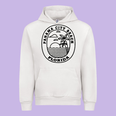 Panama City Beach Florida Urban Hoodie Designed By Artisfamous