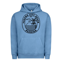 Pigment Pebble Blue panama city beach florida Urban Hoodie - artisFamous
