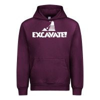 Mauve Wine excavate funny Urban Hoodie - artisFamous