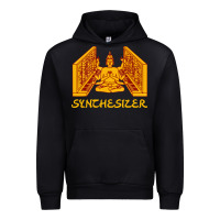 Black shiva hinduism modular synthesizer synth Urban Hoodie - artisFamous
