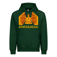 Forest Green shiva hinduism modular synthesizer synth Urban Hoodie - artisFamous