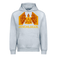 Heather Grey shiva hinduism modular synthesizer synth Urban Hoodie - artisFamous