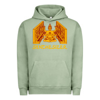 Pigment Oil Green shiva hinduism modular synthesizer synth Urban Hoodie - artisFamous