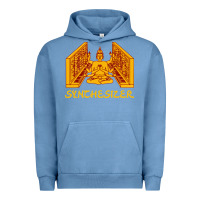 Pigment Pebble Blue shiva hinduism modular synthesizer synth Urban Hoodie - artisFamous