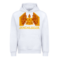 White shiva hinduism modular synthesizer synth Urban Hoodie - artisFamous