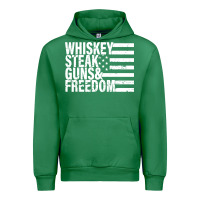 Whiskey Steak Guns Freedom Urban Hoodie | Teevron