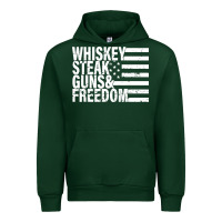Forest Green whiskey steak guns freedom Urban Hoodie - artisFamous