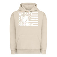 Pigment French Oak whiskey steak guns freedom Urban Hoodie - artisFamous