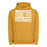 Pigment Peanut Butter whiskey steak guns freedom Urban Hoodie - artisFamous