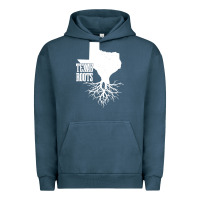 Pigment Midnight Navy texas roots vintage usa Urban Hoodie - artisFamous