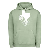 Pigment Oil Green texas roots vintage usa Urban Hoodie - artisFamous