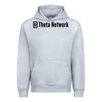 Heather Grey theta network Urban Hoodie - artisFamous