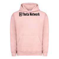 Pigment Salmon theta network Urban Hoodie - artisFamous