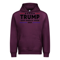 Mauve Wine trump 2024 Urban Hoodie - artisFamous
