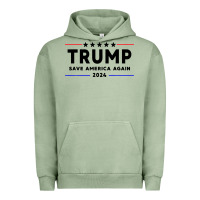 Pigment Oil Green trump 2024 Urban Hoodie - artisFamous